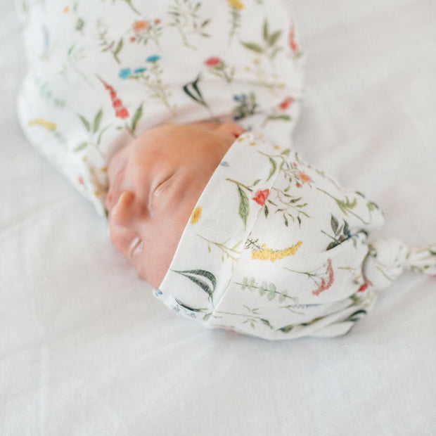 Copper Pearl Top Knot Hat | Aspen