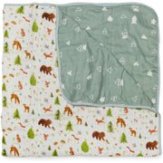 Loulou Lollipop Muslin Quilt Blanket | Forest Friends