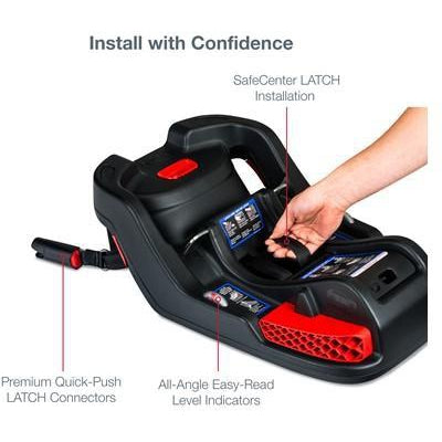 Britax Infant Car Seat Base Gen2 with SafeCenter LATCH Installation