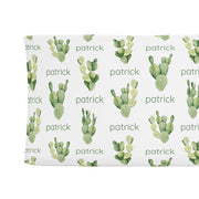 Sugar + Maple Changing Pad Cover - Cactus