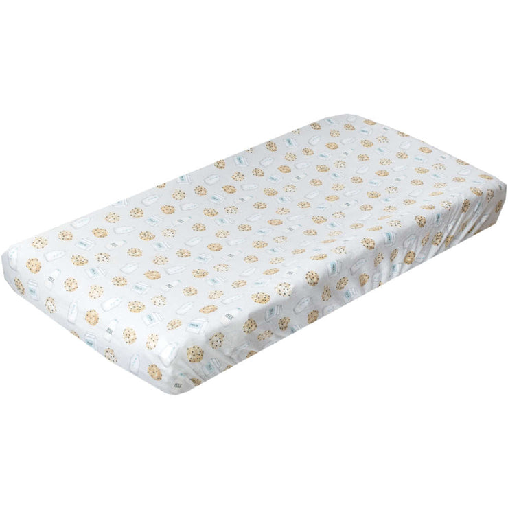 Copper Pearl Premium Knit Diaper Changing Pad Cover | Chip