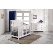 Pali Como Flat Forever Crib + Double Dresser Set