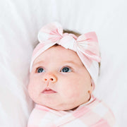 Copper Pearl Knit Headband Bow | London