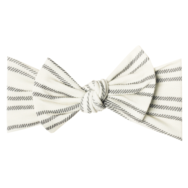 Copper Pearl Knit Headband Bow | Midtown