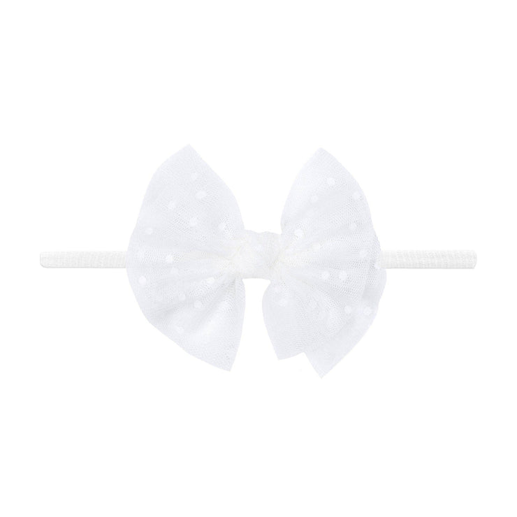 TULLE LIL FAB SKINNY: white
