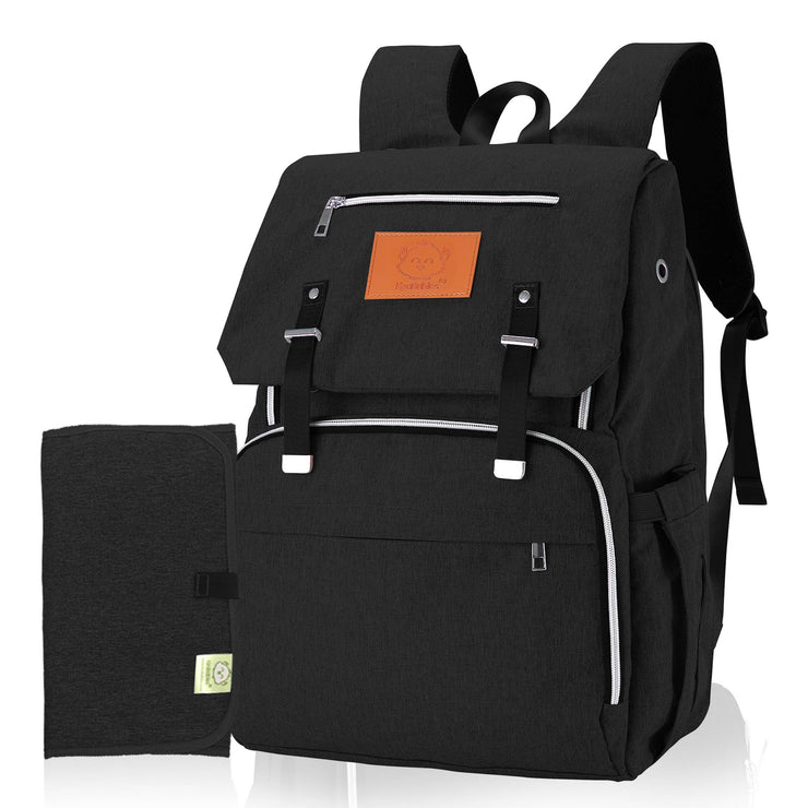Explorer Diaper Bag Backpack, Changing Pad, Stroller Straps