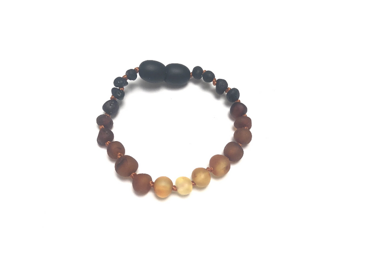 CanyonLeaf Raw Ombre Amber Anklet or Bracelet
