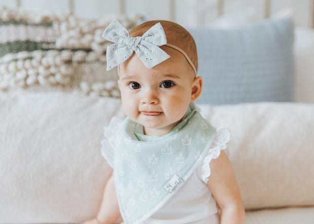 Copper Pearl Baby Bandana Bibs | Enchanted