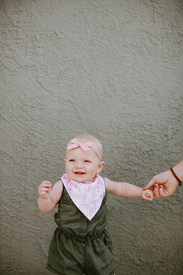 Copper Pearl Baby Bandana Bibs | Enchanted