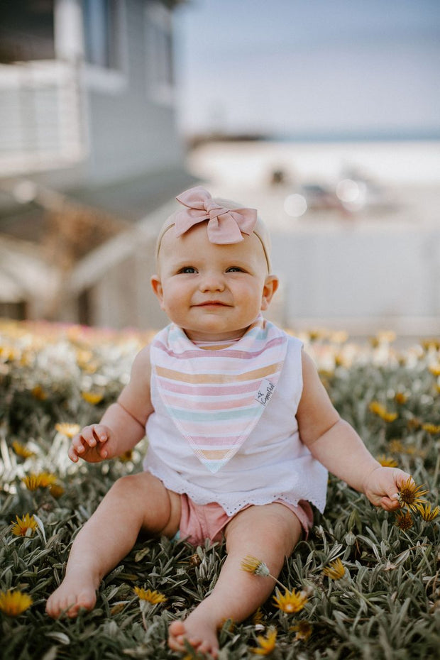 Copper Pearl Baby Bandana Bibs | Enchanted