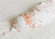 Copper Pearl Knit Swaddle Blanket | Enchanted