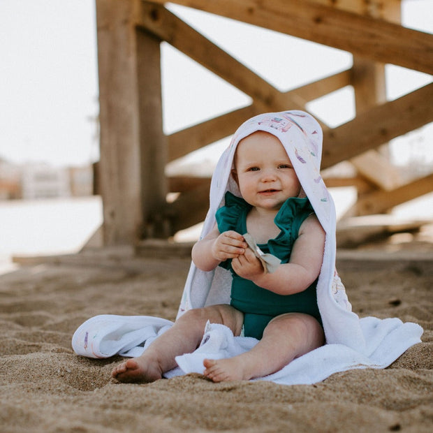 Copper Pearl Premium Knit Hooded Towel | Enchanted