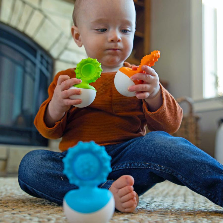 Fat Brain Toys Dimpl Wobl | Orange