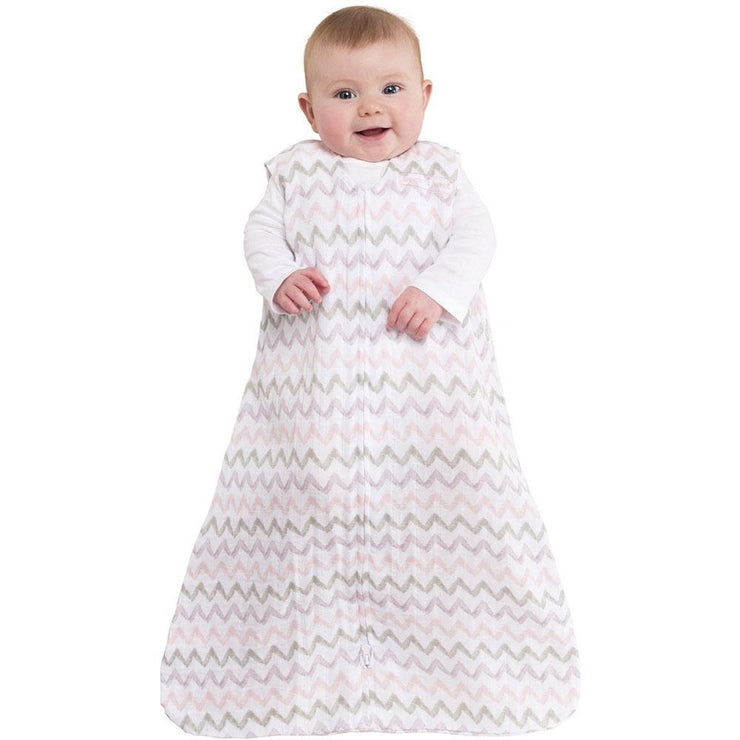 HALO SleepSack Wearable Blanket Chevron Pink