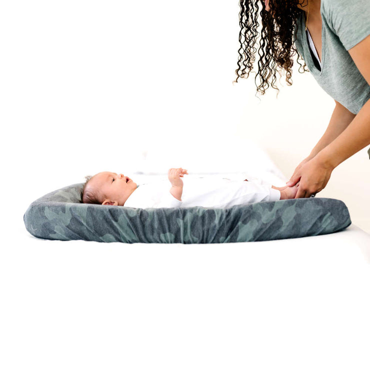 Copper Pearl Premium Knit Diaper Changing Pad Cover | Hunter