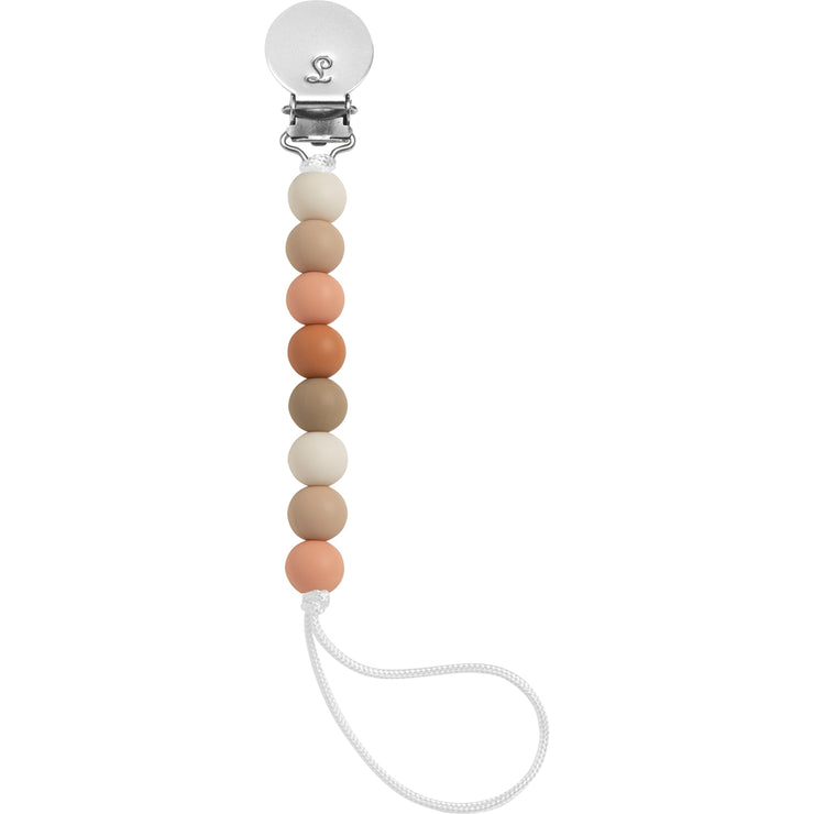 Loulou Lollipop Mini Lolli Pacifier Clip | Clay