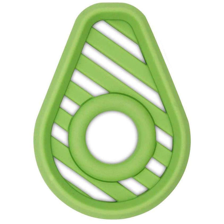 Itzy Ritzy Teething Happens Silicone Teether Avocado