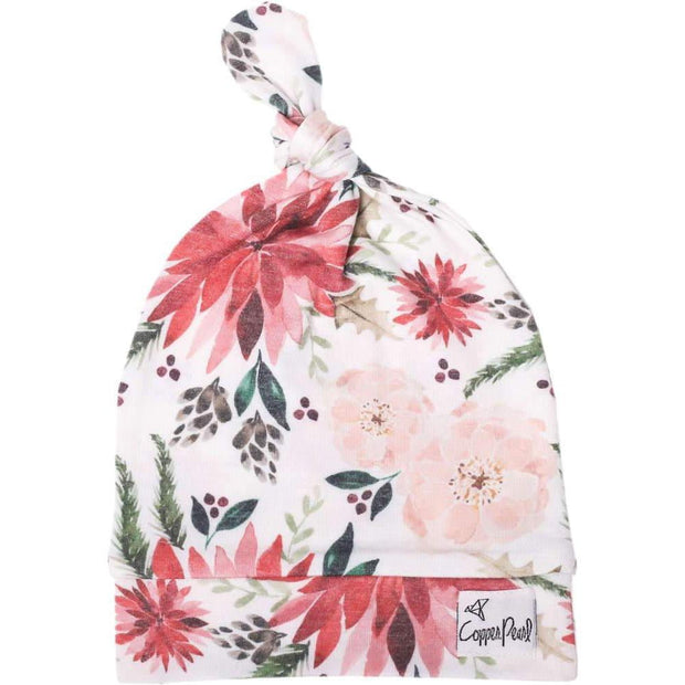 Copper Pearl Top Knot Hat | Joy