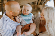 Copper Pearl Baby Bandana Bibs | Kai