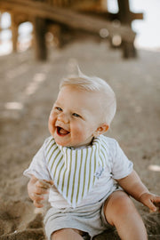 Copper Pearl Baby Bandana Bibs | Kai