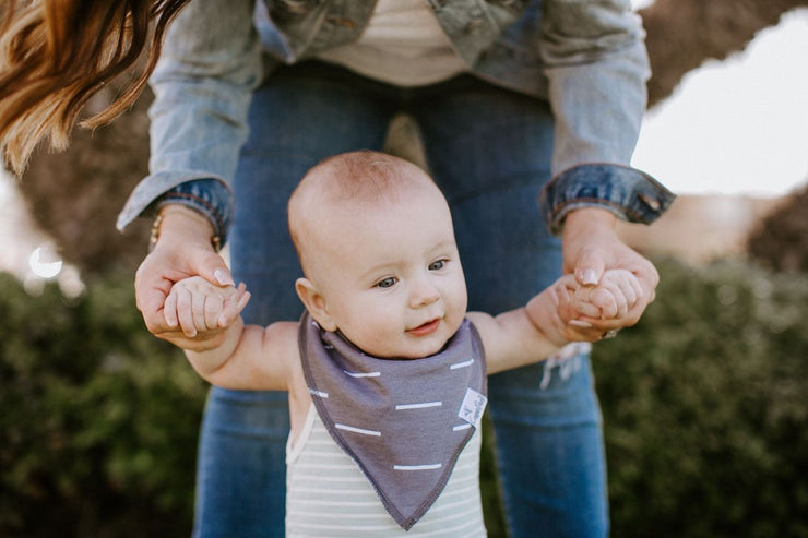 Copper Pearl Baby Bandana Bibs | Kai