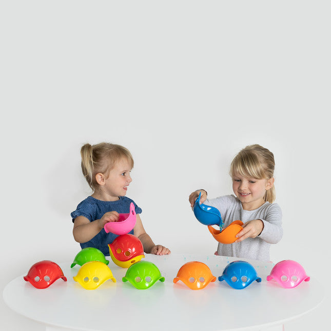 Fat Brain Toys Bilibo Mini Primary Colors 6-Color Combo Pack by Moluk