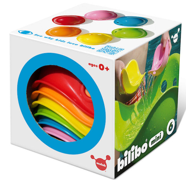 Fat Brain Toys Bilibo Mini Primary Colors 6-Color Combo Pack by Moluk