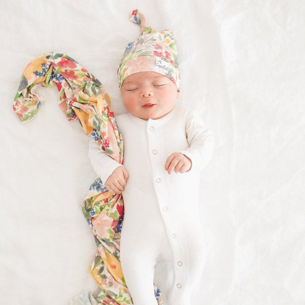 Copper Pearl Top Knot Hat | Lark