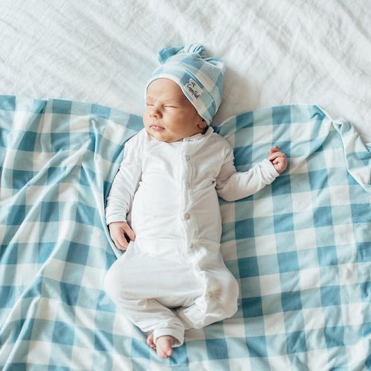 Copper Pearl Top Knot Hat | Lincoln