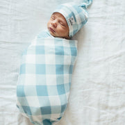 Copper Pearl Knit Swaddle Blanket | Lincoln