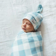 Copper Pearl Knit Swaddle Blanket | Lincoln