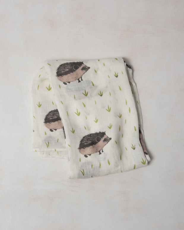 Little Unicorn Deluxe Swaddle | Hedgehog