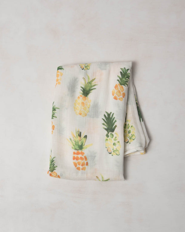 Little Unicorn Deluxe Swaddle | Pineapple