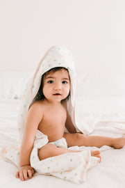 Loulou Lollipop Hooded Towel Set | Bunny Meadow