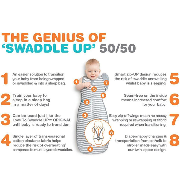 Love To Dream Swaddle Up 50/50
