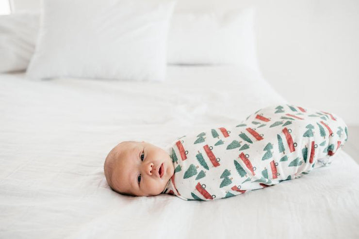 Copper Pearl Knit Swaddle Blanket | Nicholas