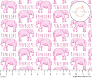Sugar + Maple Small Stretchy Blanket - Elephant Pink