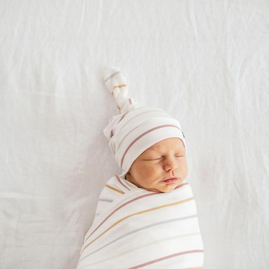 Copper Pearl Top Knot Hat | Piper