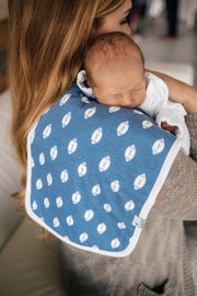 Copper Pearl Premium Burp Cloths | Quarterback