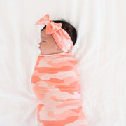 Copper Pearl Knit Swaddle Blanket | Remi