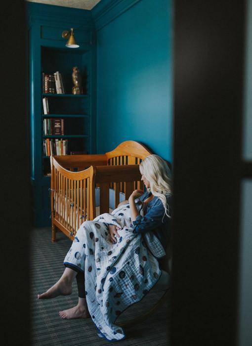 Little Unicorn Cotton Muslin Quilt | Planetary