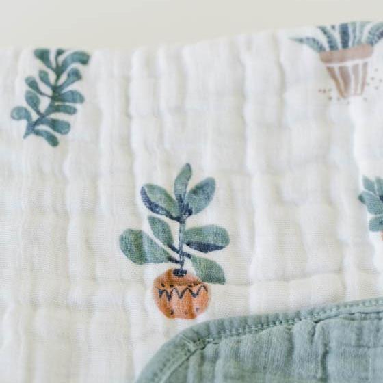 Little Unicorn Cotton Muslin Baby Quilt | Prickle Pots