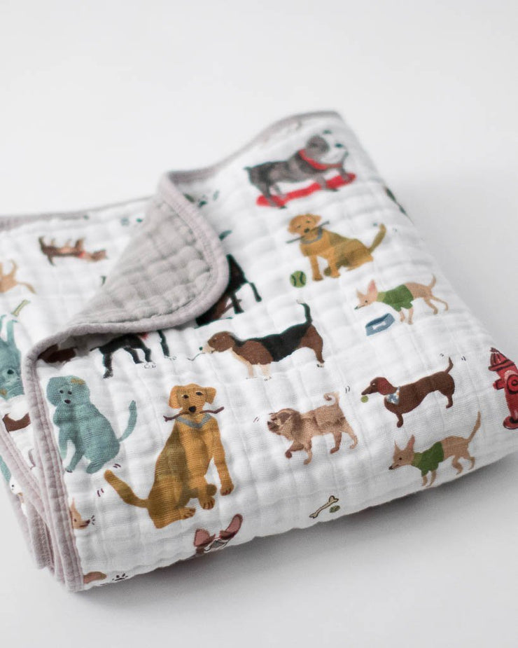 Little Unicorn Cotton Muslin Quilt | Woof