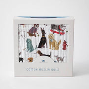 Little Unicorn Cotton Muslin Baby Quilt | Woof