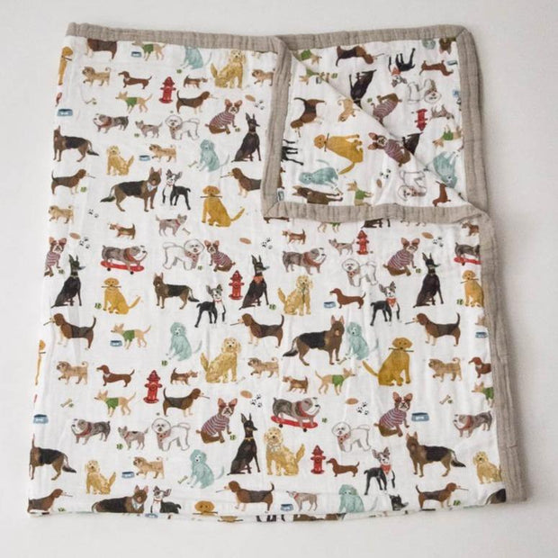 Little Unicorn Big Kid Cotton Muslin Quilt | Woof