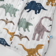 Little Unicorn Cotton Muslin Sleep Bag | Dino Friends