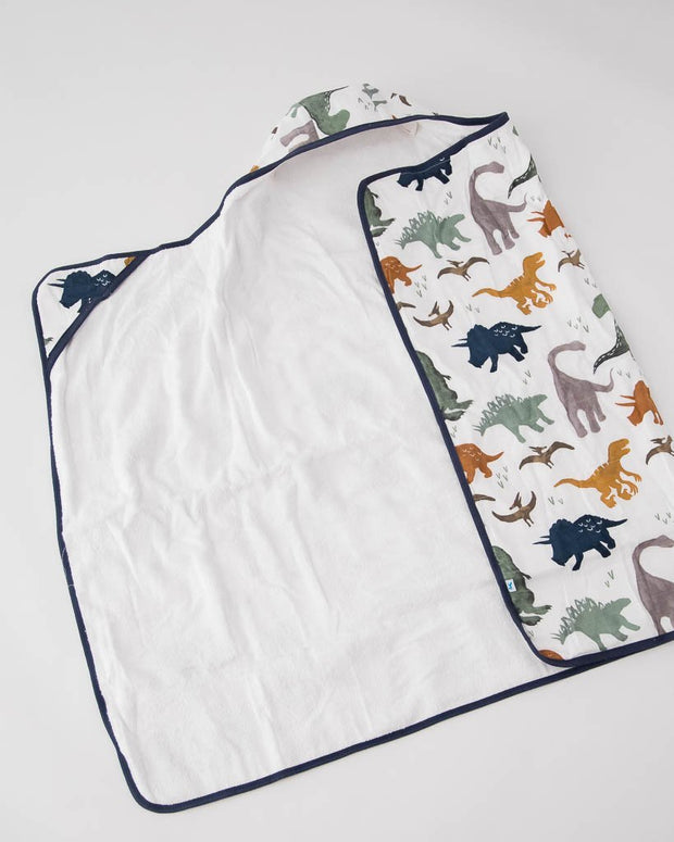 Little Unicorn Big Kid Hooded Towel | Dino Friends