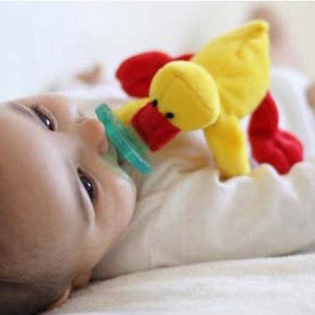 Wubbanub Pacifier Yellow Duck